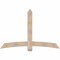 Ekena Millwork Bellingham Smooth Timber Gable Bracket, Douglas Fir, 72"W x 48"H x 5 1/2"D x 5 1/2"F, 16/12 Pitch GBW072X48X0606BEL00SDF - alternate 1
